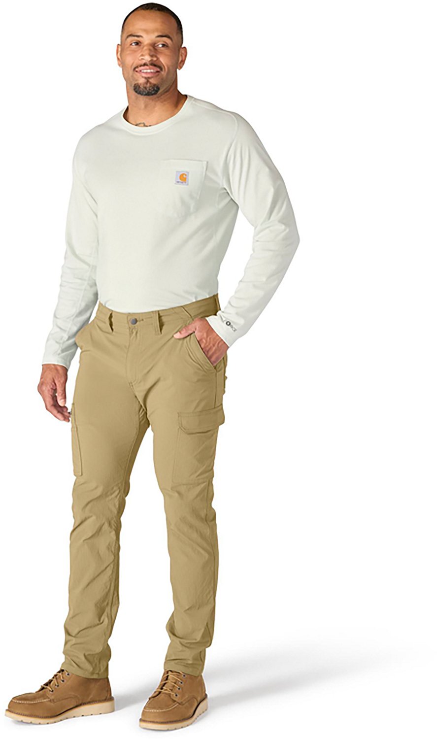 Carhartt Men's Relaxed Tapered Force Ripstop Cargo Pants - view number 7