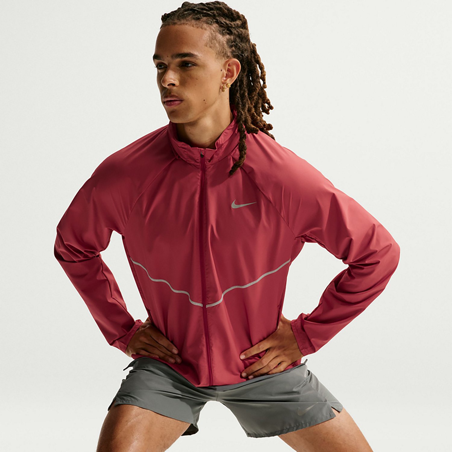 Nike Men's Miler UV Running Jacket - view number 3