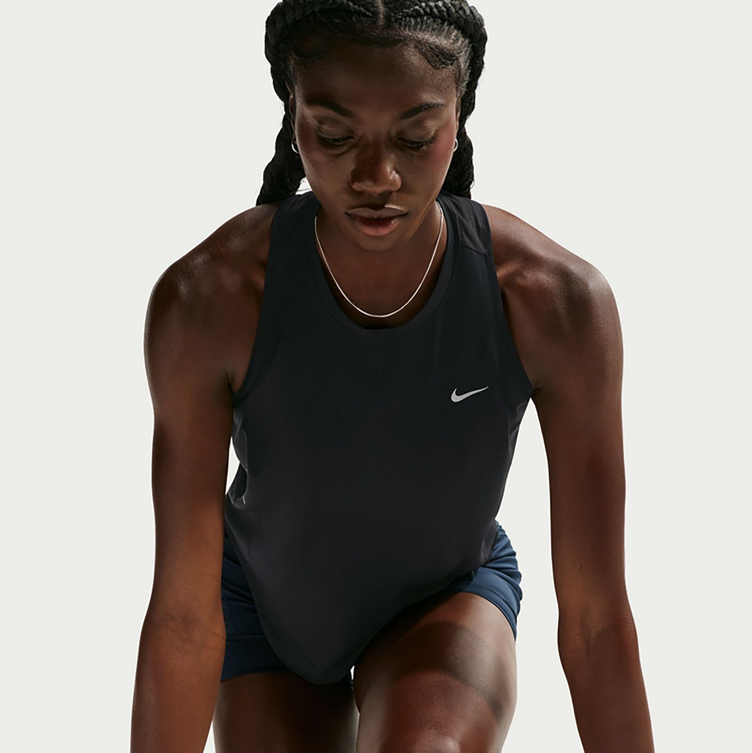 Nike Women's Swift Dri-FIT Standard Moisture-Wicking Tank - view number 5