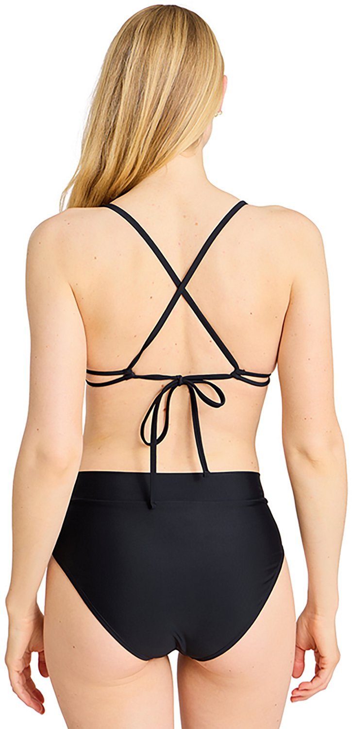 Cyn & Luca Juniors' Tess Triangle Bikini Top - view number 2