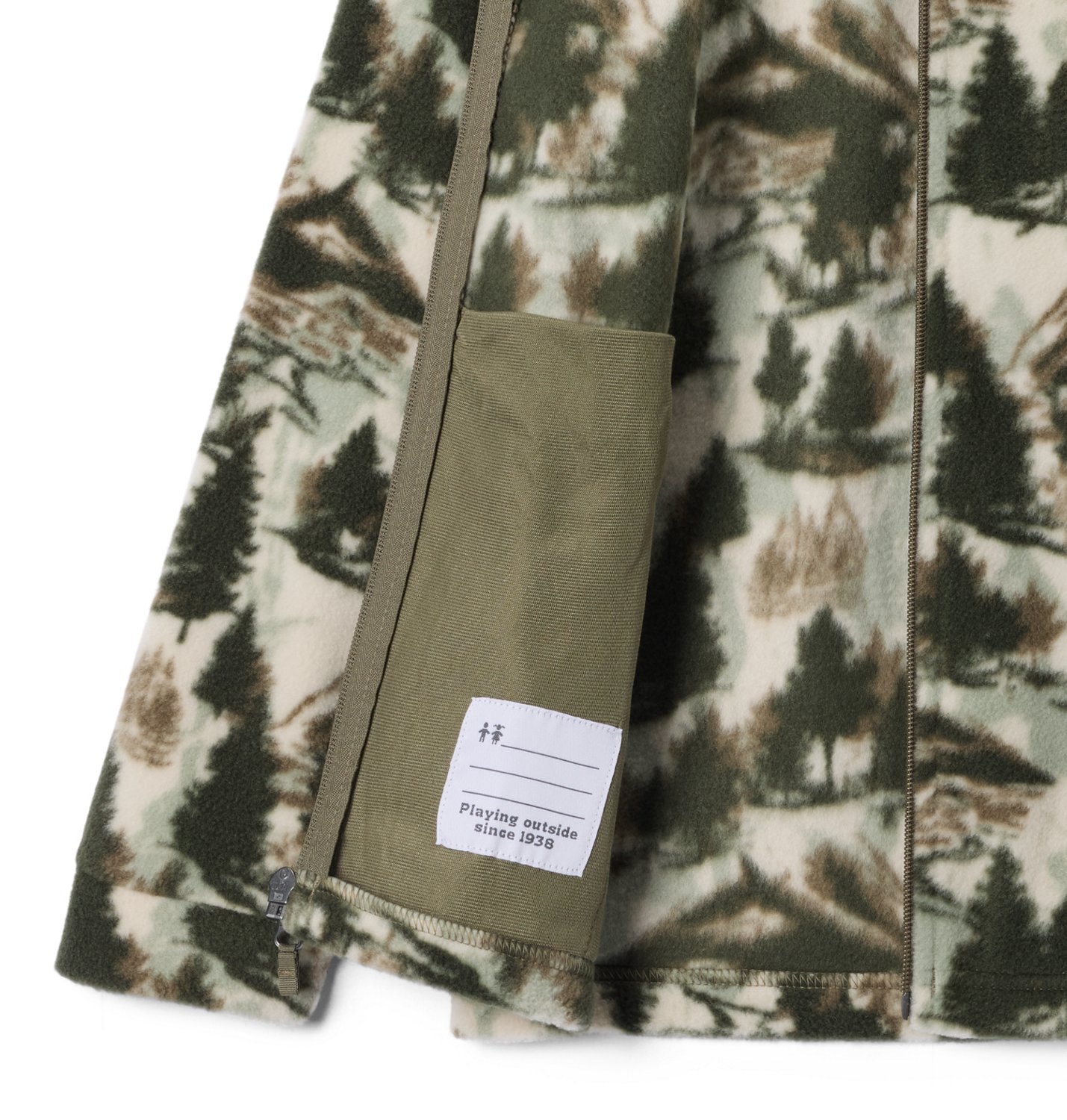 Columbia Sportswear Boys' Zing III Printed Fleece Jacket - view number 3