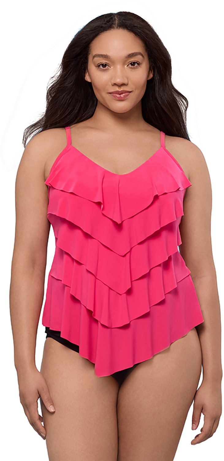 Trimshaper Women's Solid Rachel Tankini