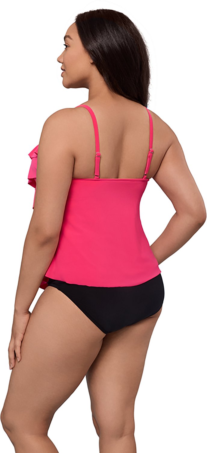 Trimshaper Women's Solid Rachel Tankini - view number 3