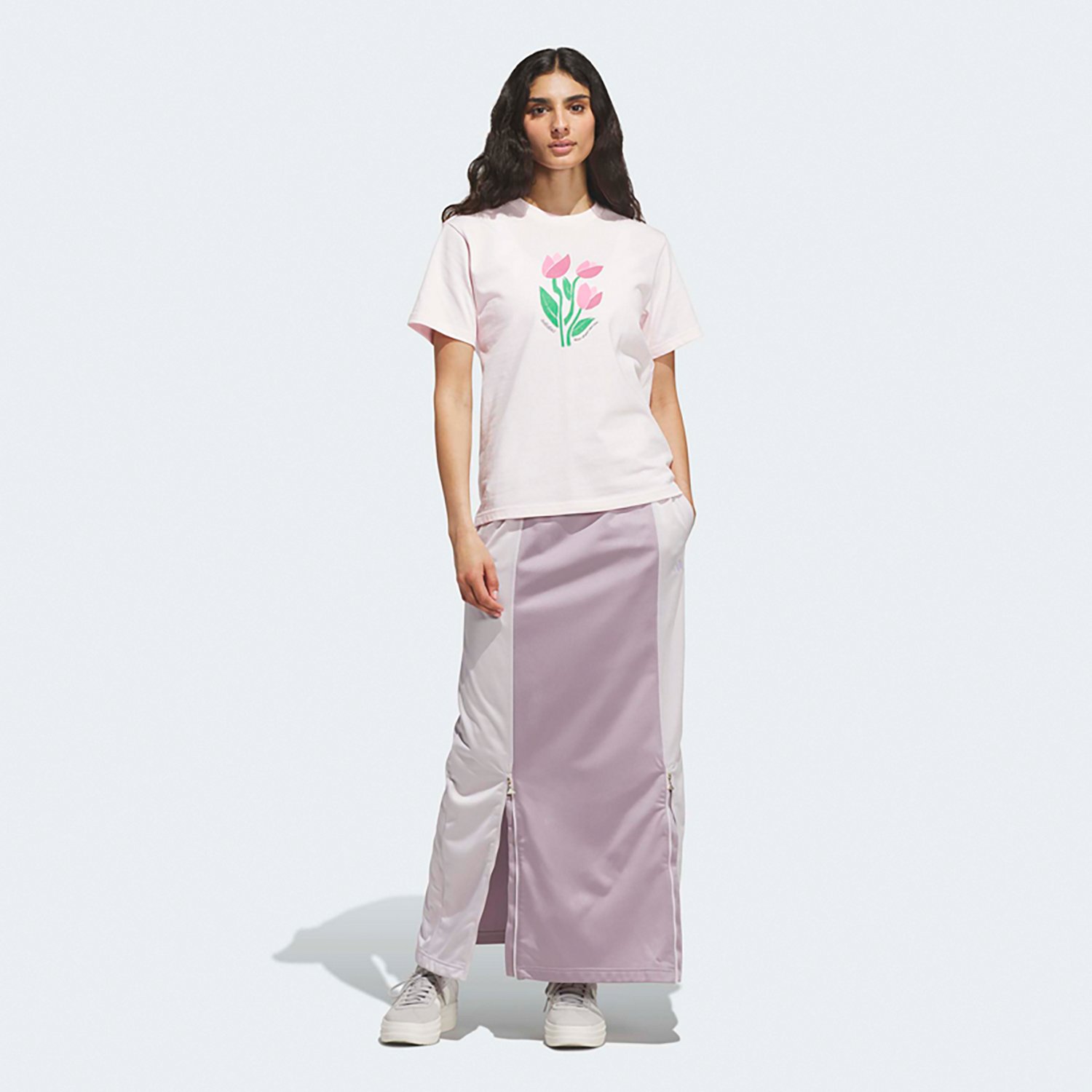 adidas Women’s Floral Bloom At Your Own Pace Graphic T-Shirt - view number 5