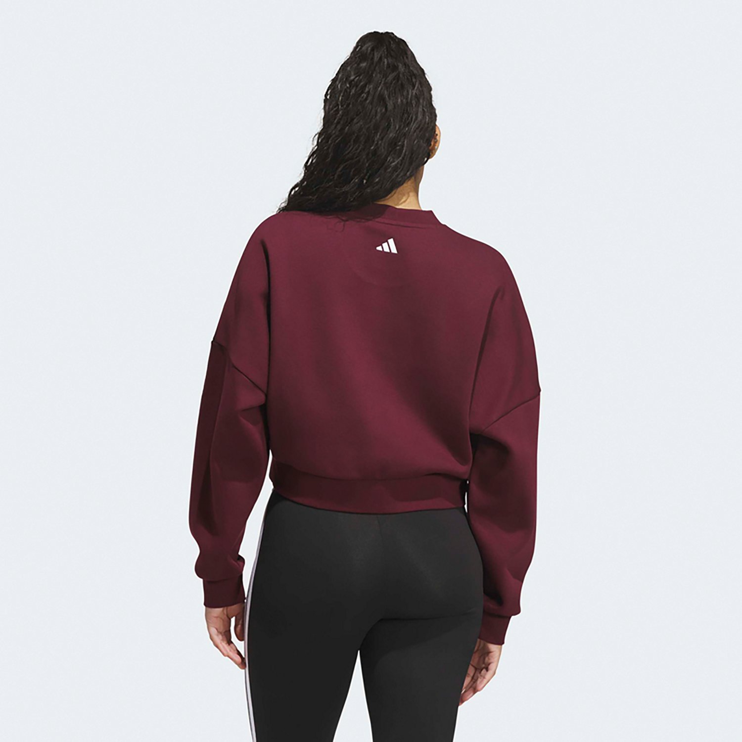 adidas Women's Chenille Logo Graphic Sweatshirt - view number 2