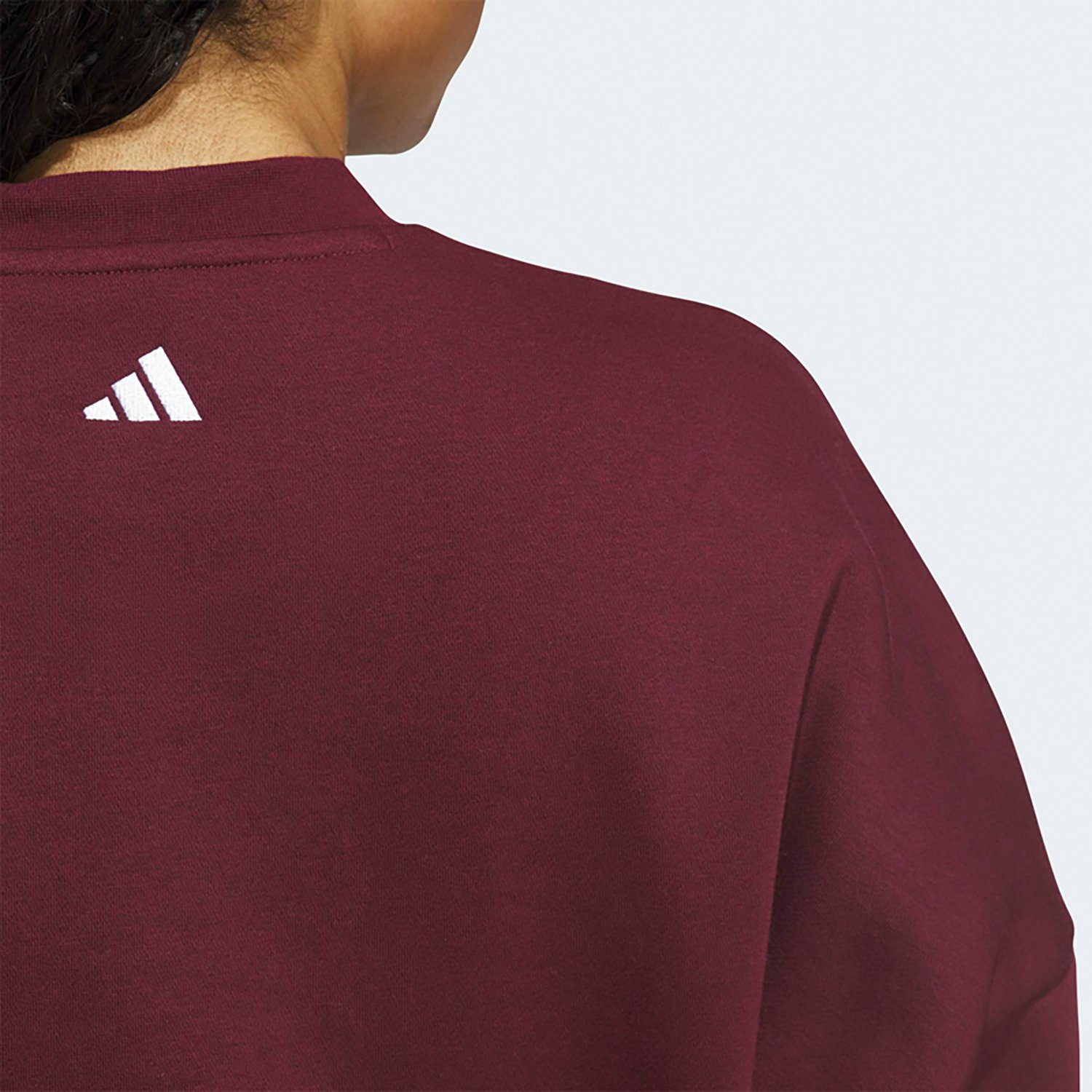 adidas Women's Chenille Logo Graphic Sweatshirt - view number 3