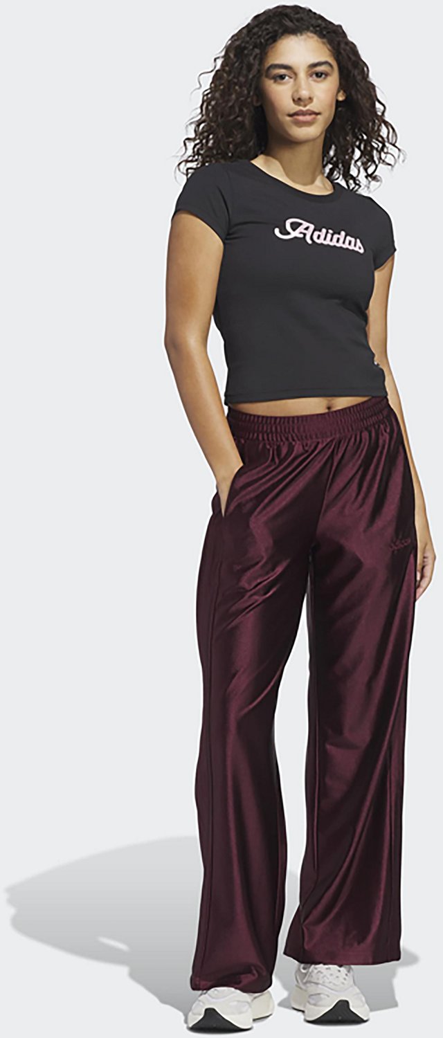 adidas Women's Metallic Logo Graphic Baby T-Shirt - view number 5