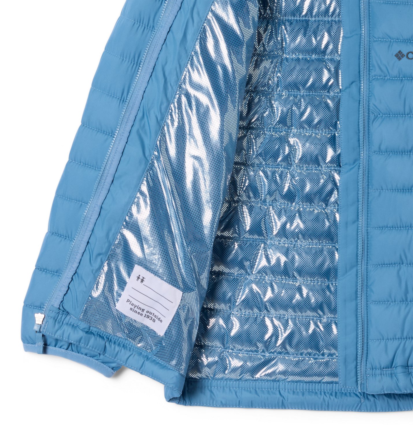 Columbia Sportswear Girls’ Powder Lite™ II Hooded Jacket - view number 3