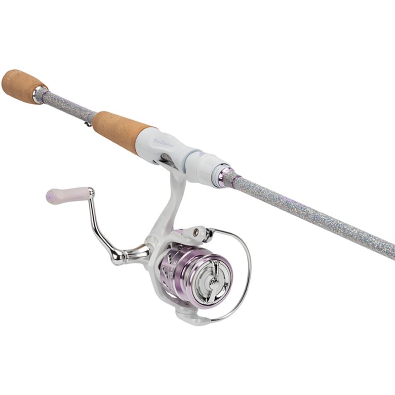 SheFish Rain Outdoors M Freshwater Spinning Rod and Reel Combo