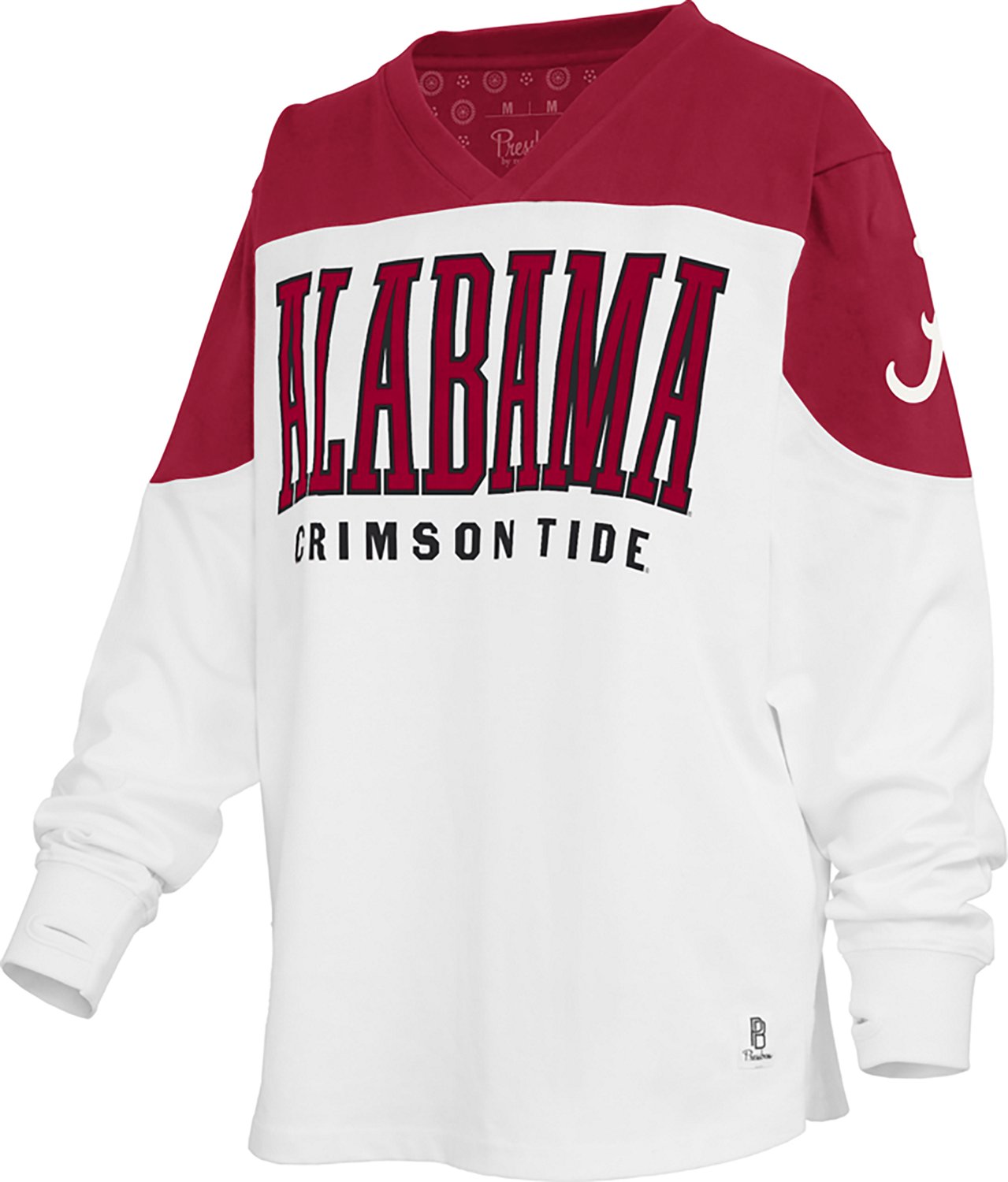 Pressbox Women's Alabama Southlawn Daphne Long Sleeve T-shirt
