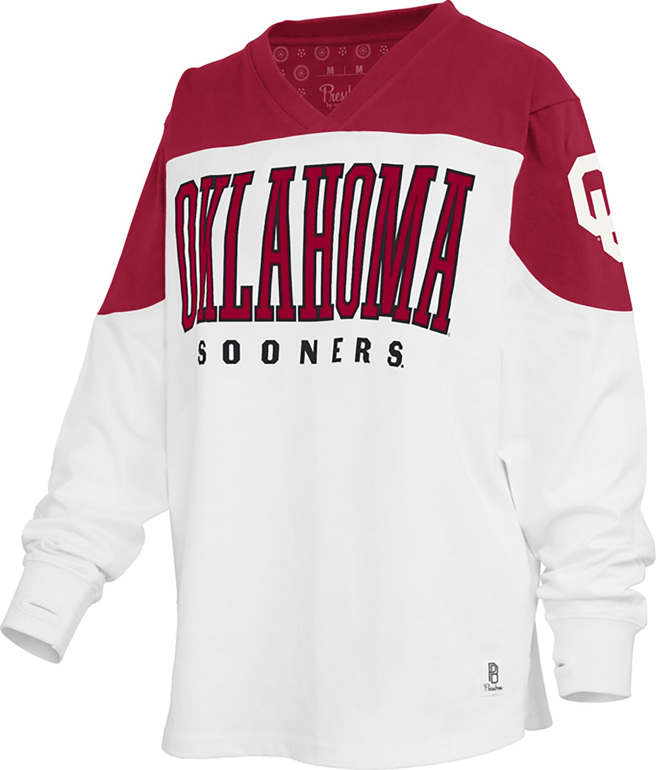 Pressbox Women's Oklahoma Southlawn Daphne Long Sleeve T-shirt