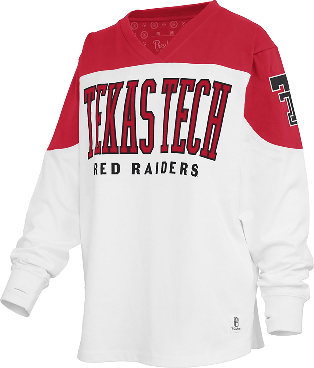 Pressbox Women's Texas Tech Southlawn Daphne Long Sleeve Top