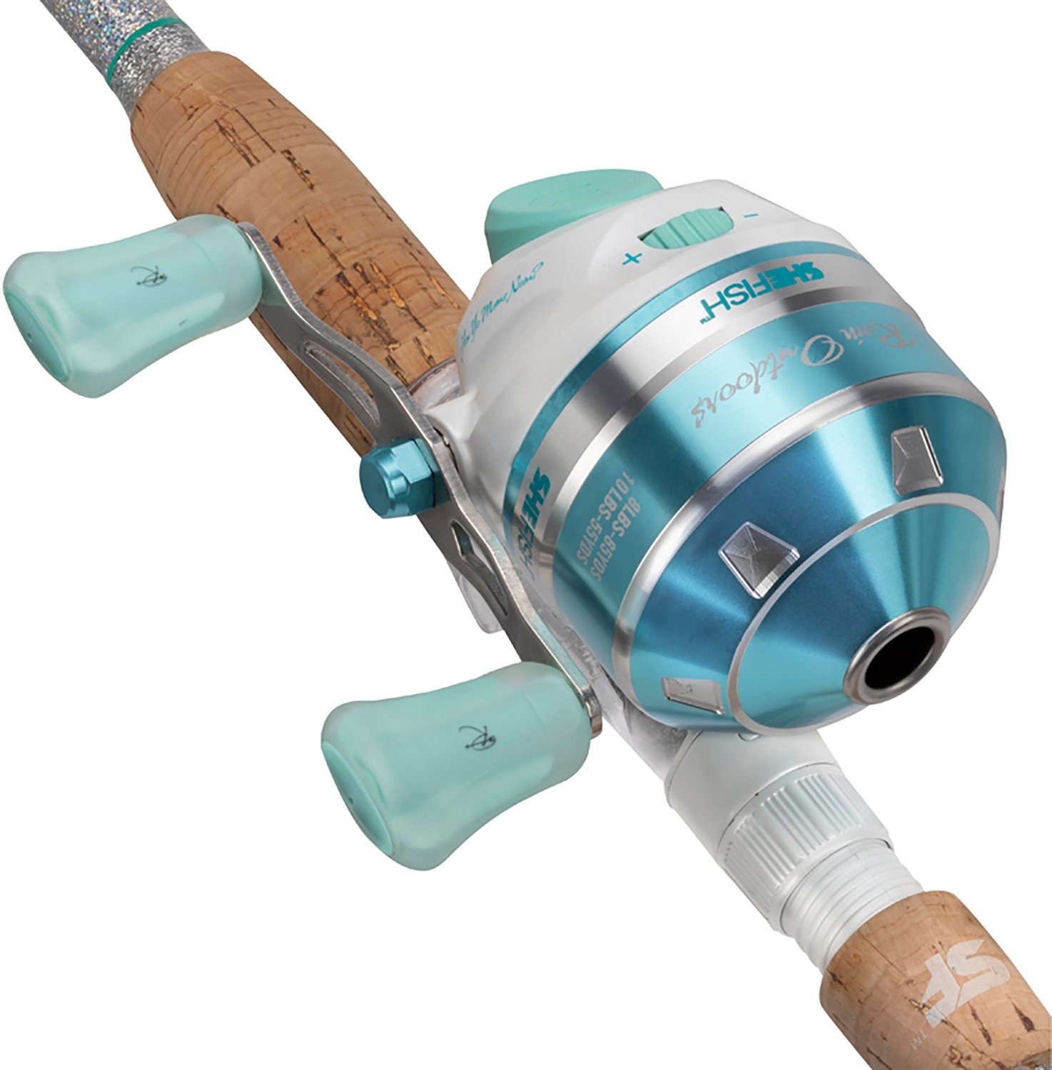 SheFish Rain Outdoors SC Elite MH Freshwater Spincast Rod and Reel Combo - view number 3