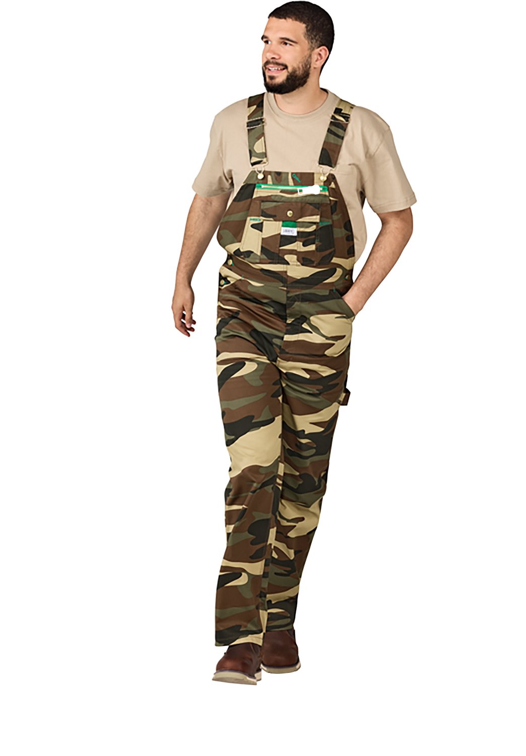 Liberty Bibs Men's Twill Camo Bib Overall