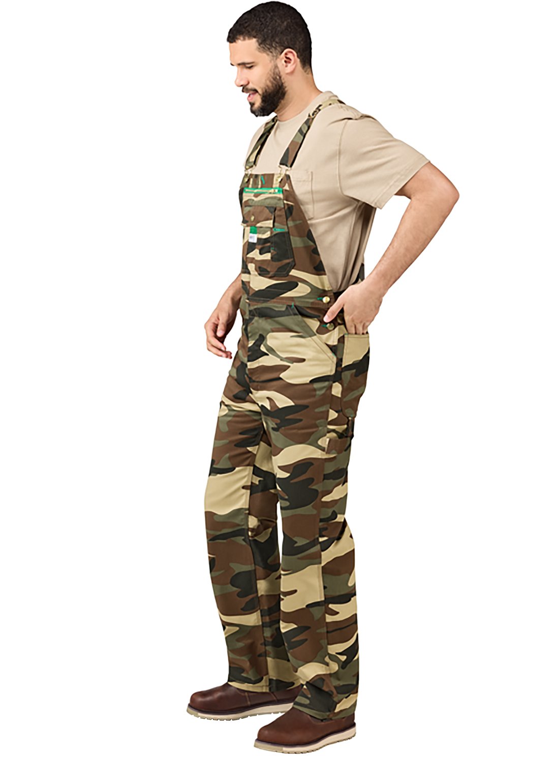 Liberty Bibs Men's Twill Camo Bib Overall