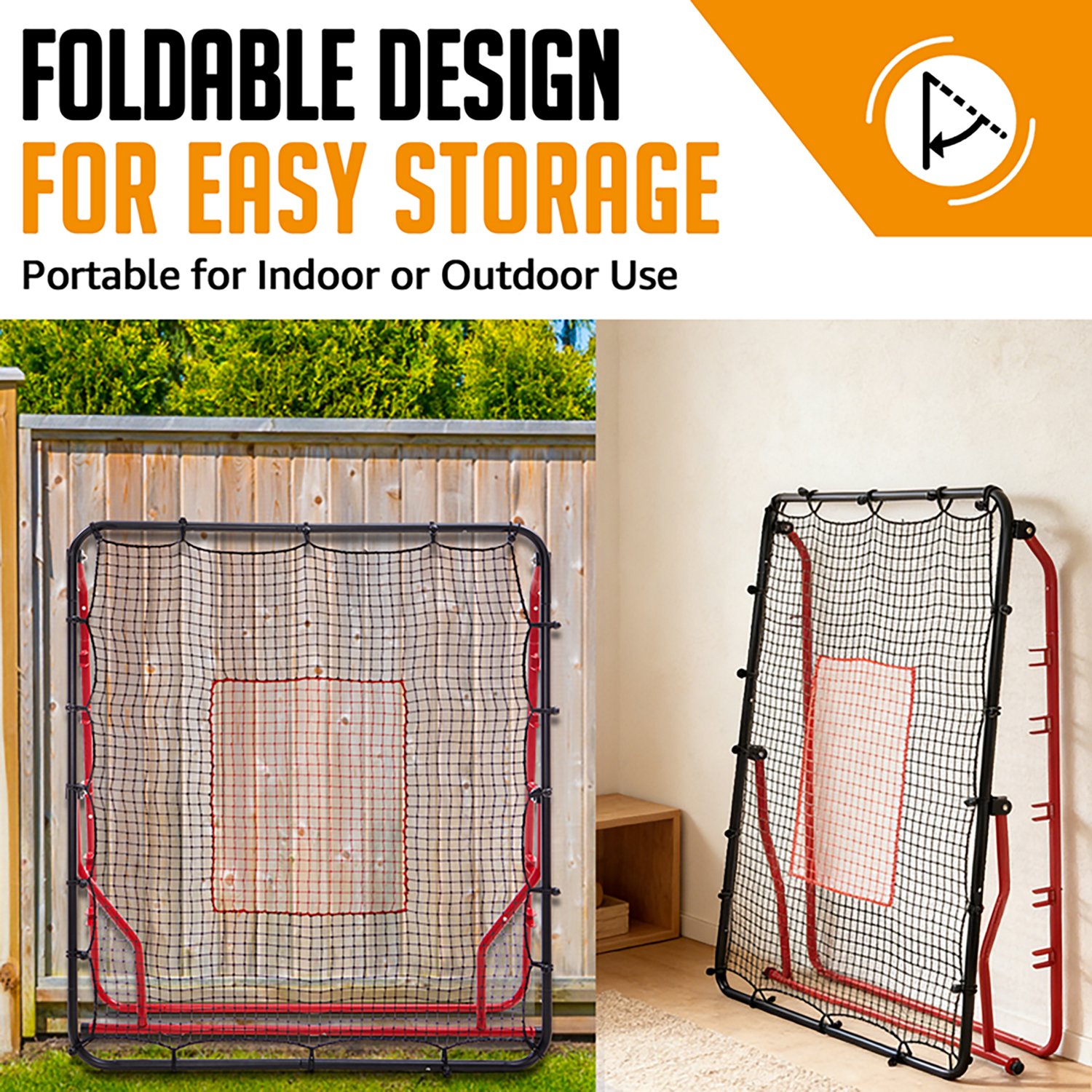Zealfeel 4 x 4.5 ft Baseball Rebounder - view number 6