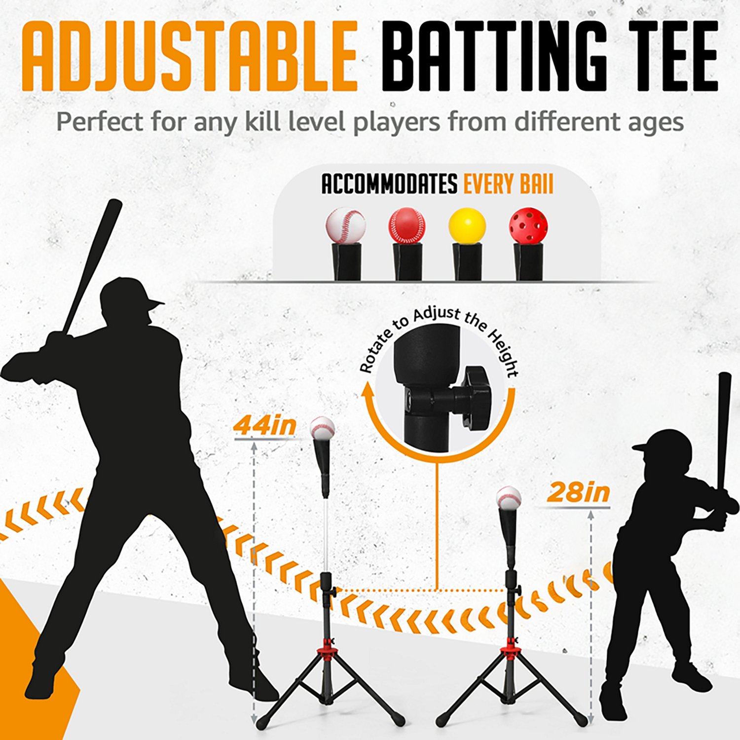 Zealfeel 7 x 7 ft Baseball Net Set