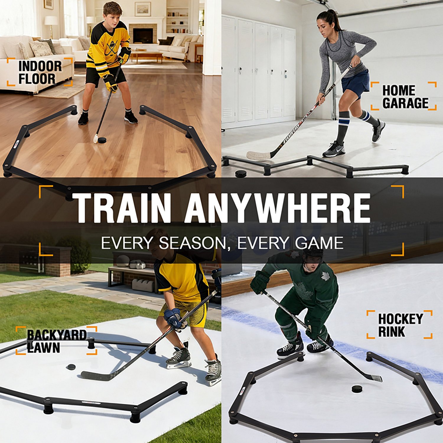 Zealfeel 5-Section Hockey Stickhandling Trainer - view number 3