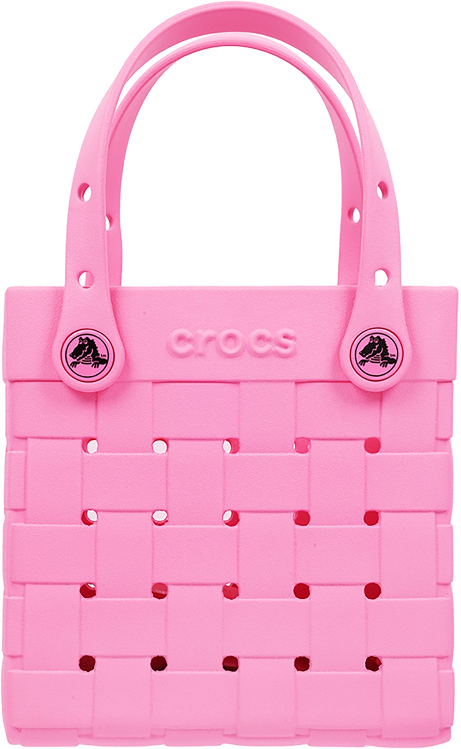 Crocs Small Woven Style Crossbody Tote Bag