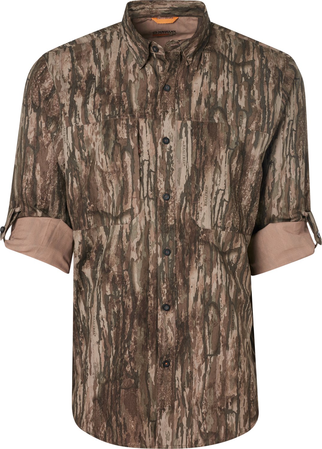 Magellan Outdoors Men's Lightweight Ripstop Button Down Long Sleeve Shirt - view number 3