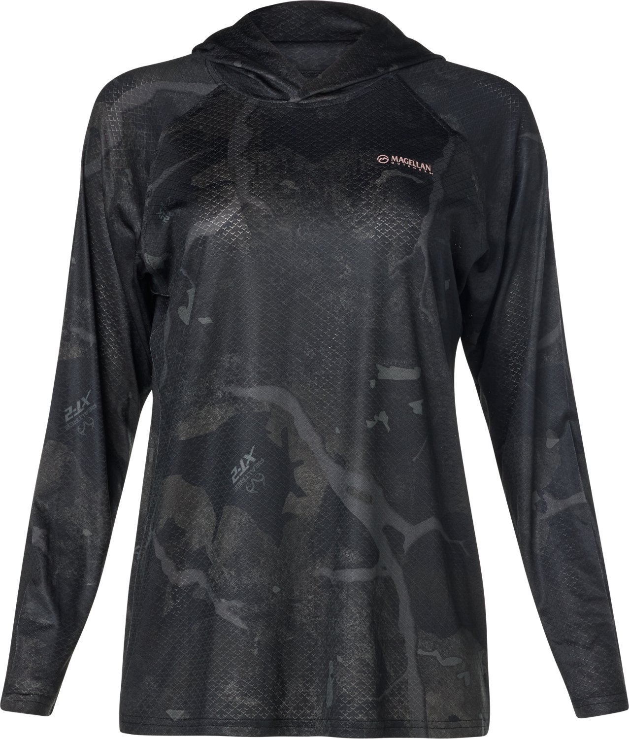 Magellan Outdoors Hunt Gear Women's Eagle Pass Tech Mesh Hooded Long Sleeve Shirt