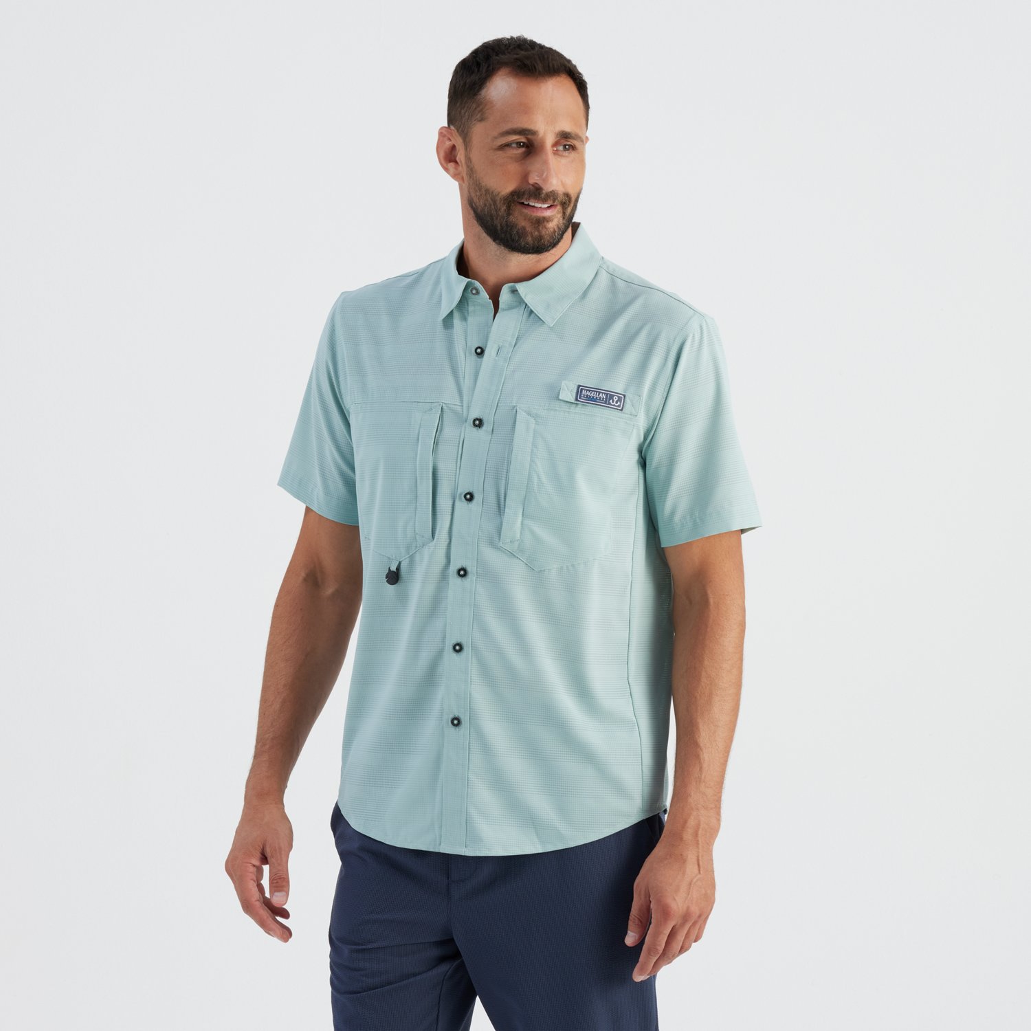 Magellan Outdoors Men's Pro Jacob Wheeler Angler Short Sleeve Shirt