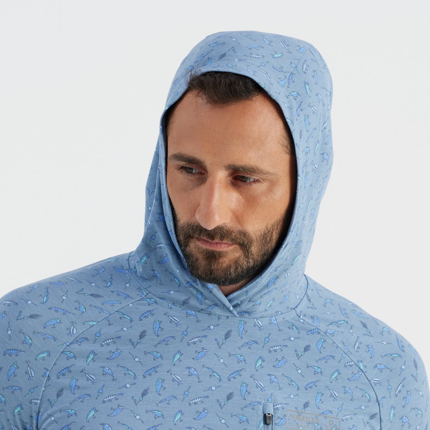 Magellan Outdoors Men's Pro Jacob Wheeler Tech Hoodie                                                                            - view number 4