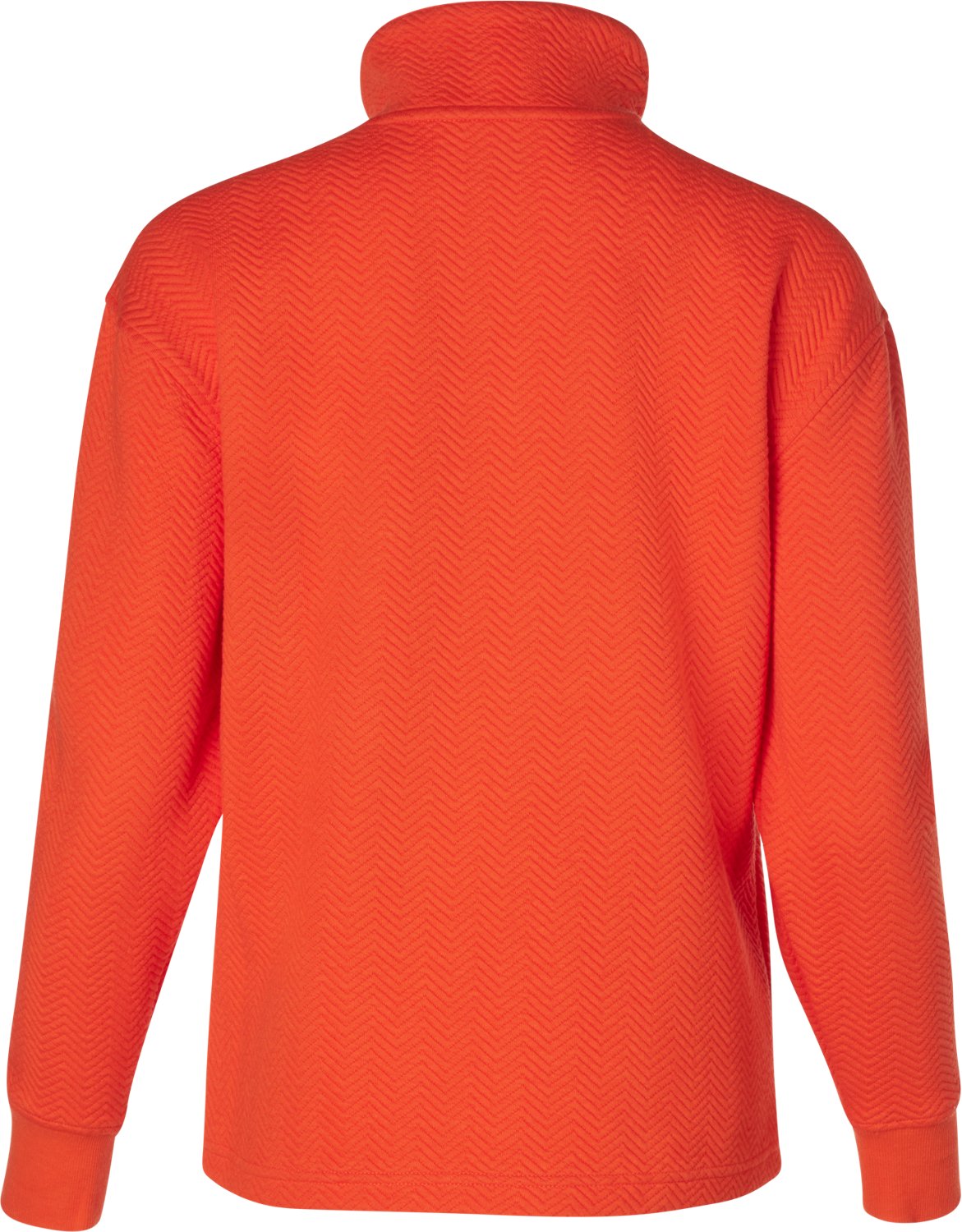 BCG Women's Chevron Quilted Quarter Zip Long Sleeve Top - view number 2