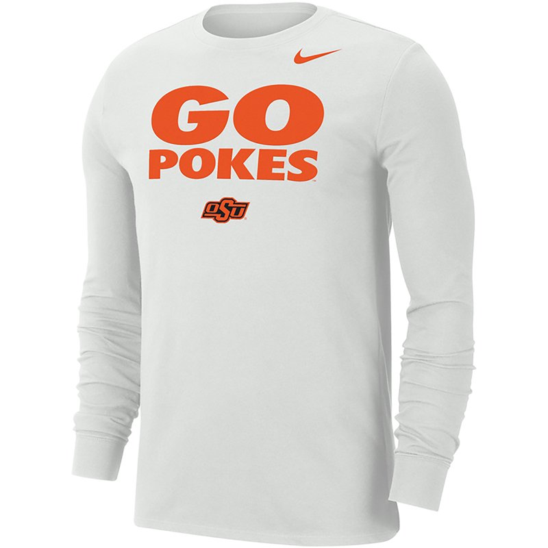 Nike Men's Oklahoma State Mantra Dri-FIT Long Sleeve T-shirt