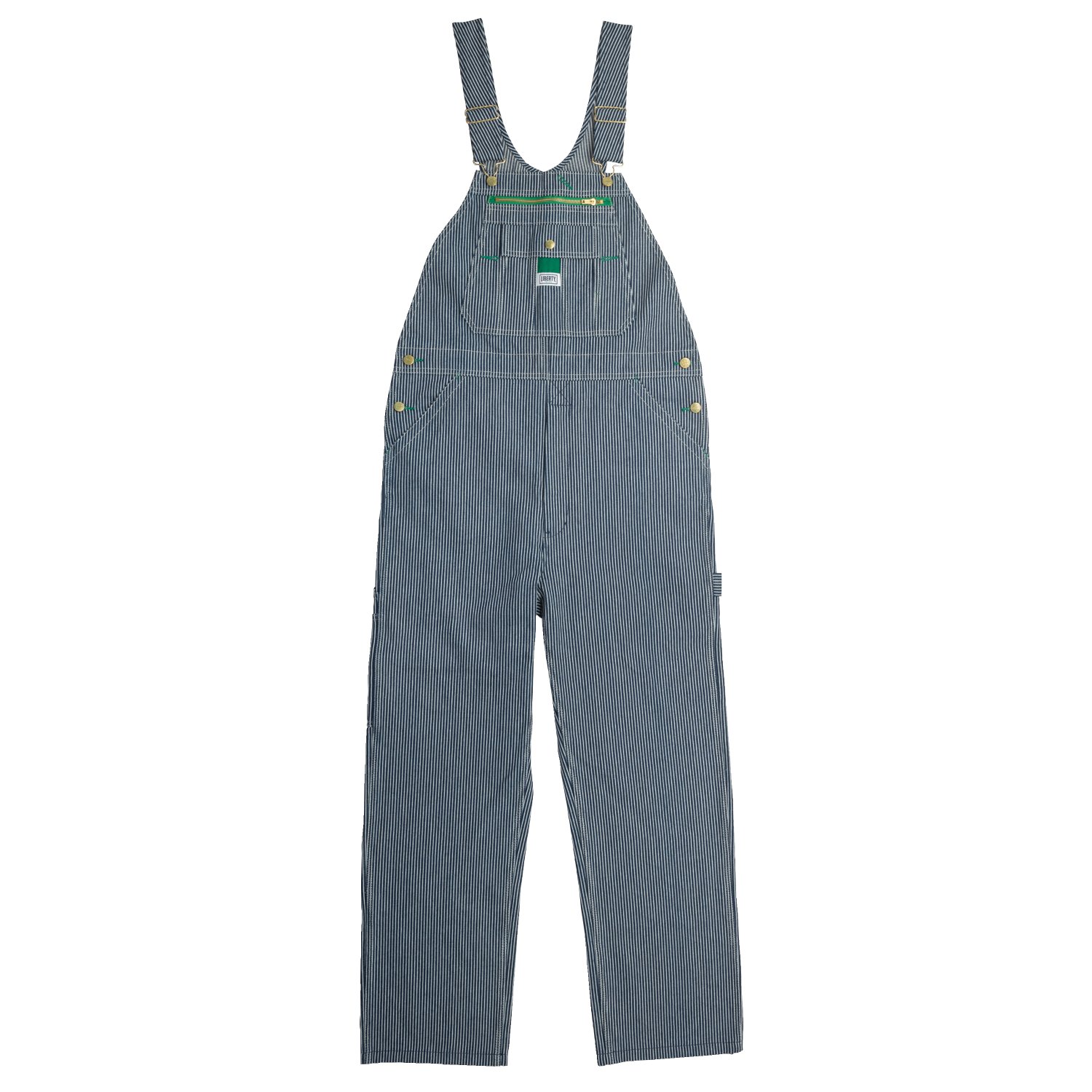 Liberty Men's Hickory Stripe Bib Overalls - view number 7