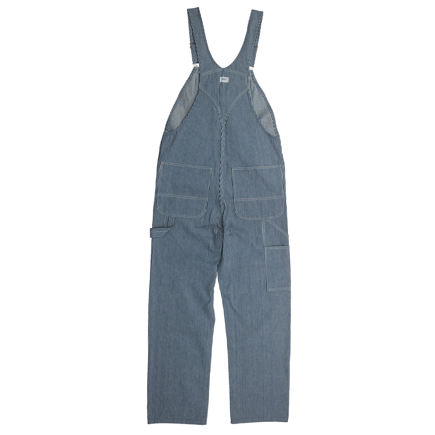 Liberty Men's Hickory Stripe Bib Overalls - view number 8