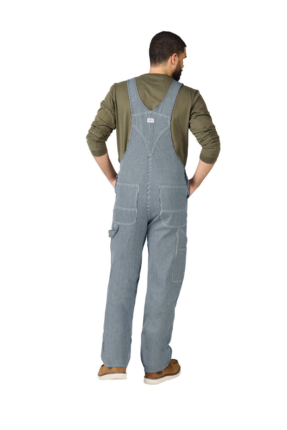 Liberty Men's Hickory Stripe Bib Overalls - view number 2
