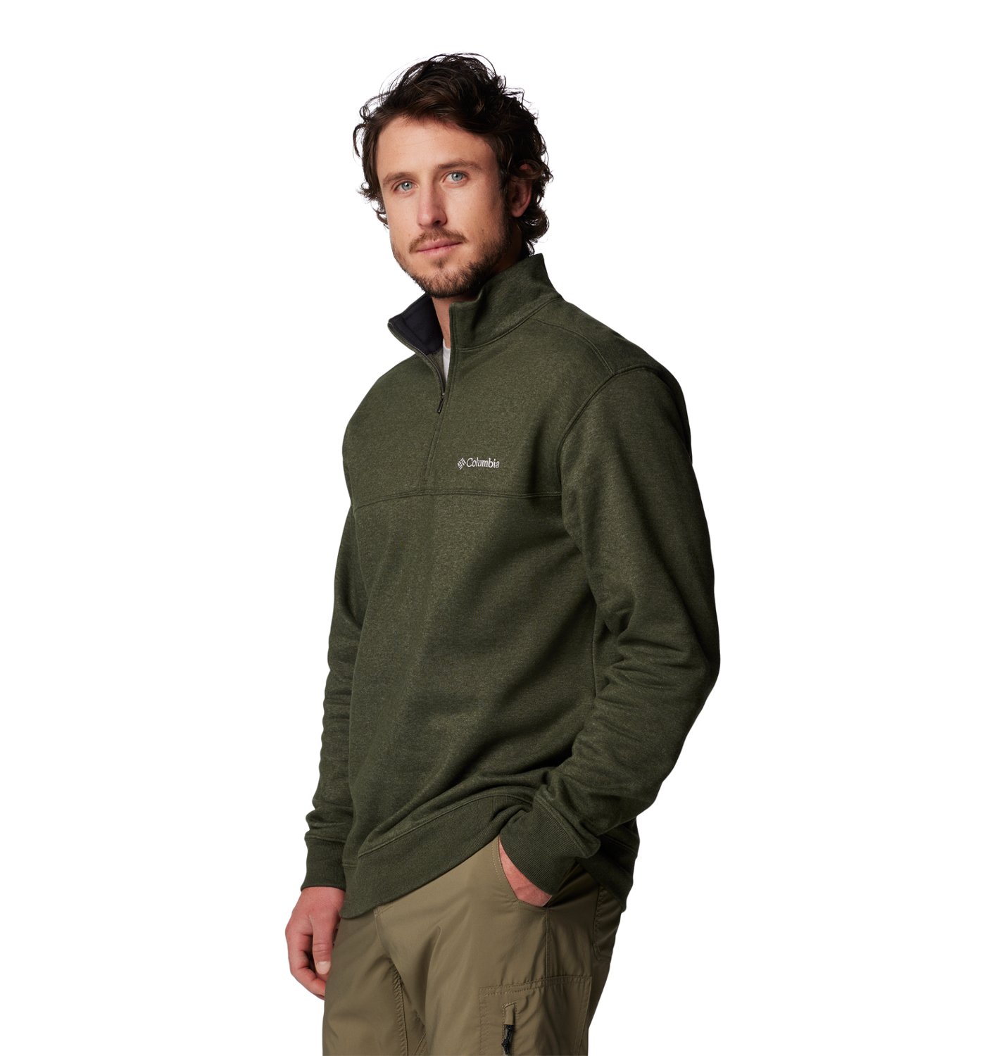 Columbia Sportswear Men's Hart Mountain II 1/2 Zip Jacket - view number 2
