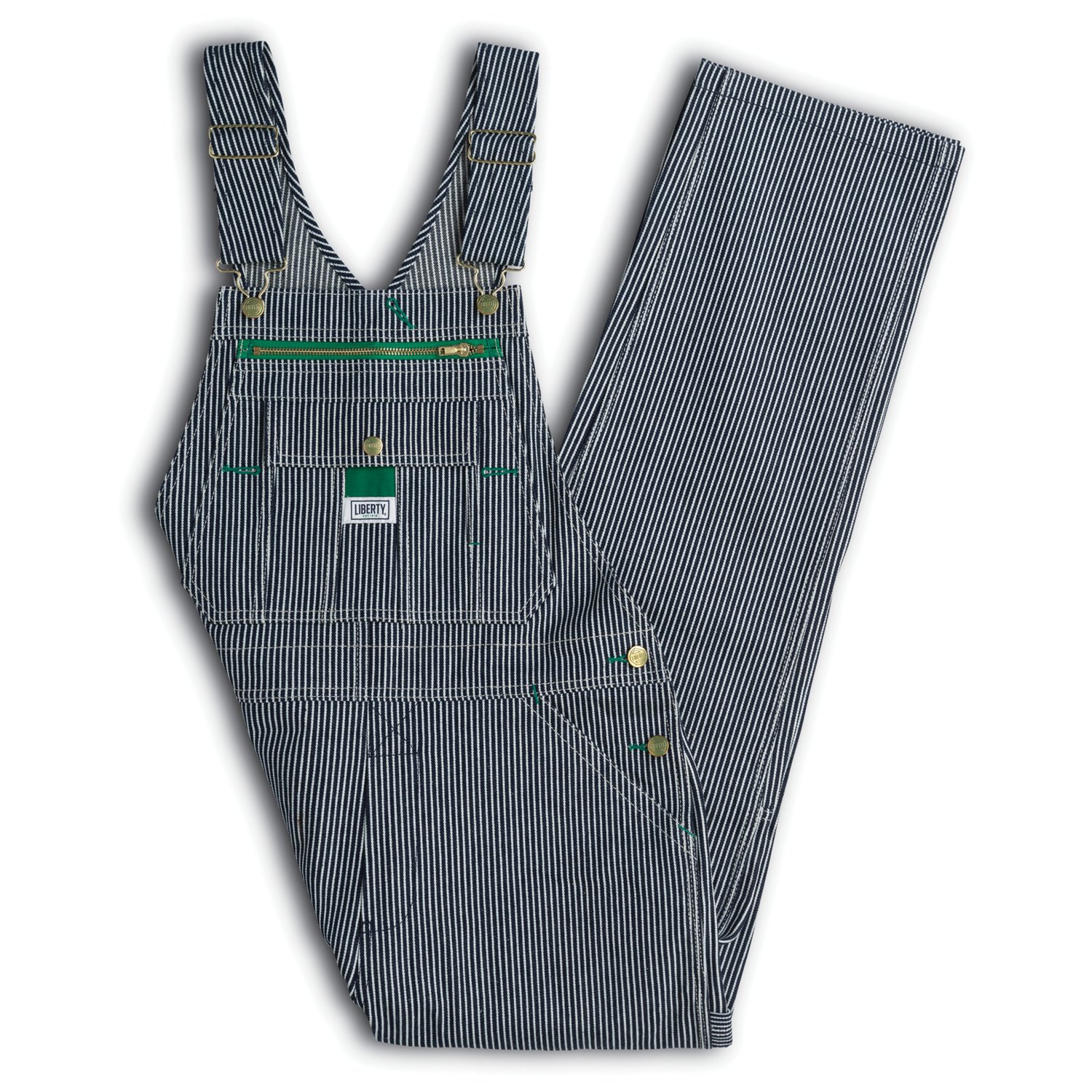 Liberty Women's Hickory Stripe Bib Overalls - view number 3