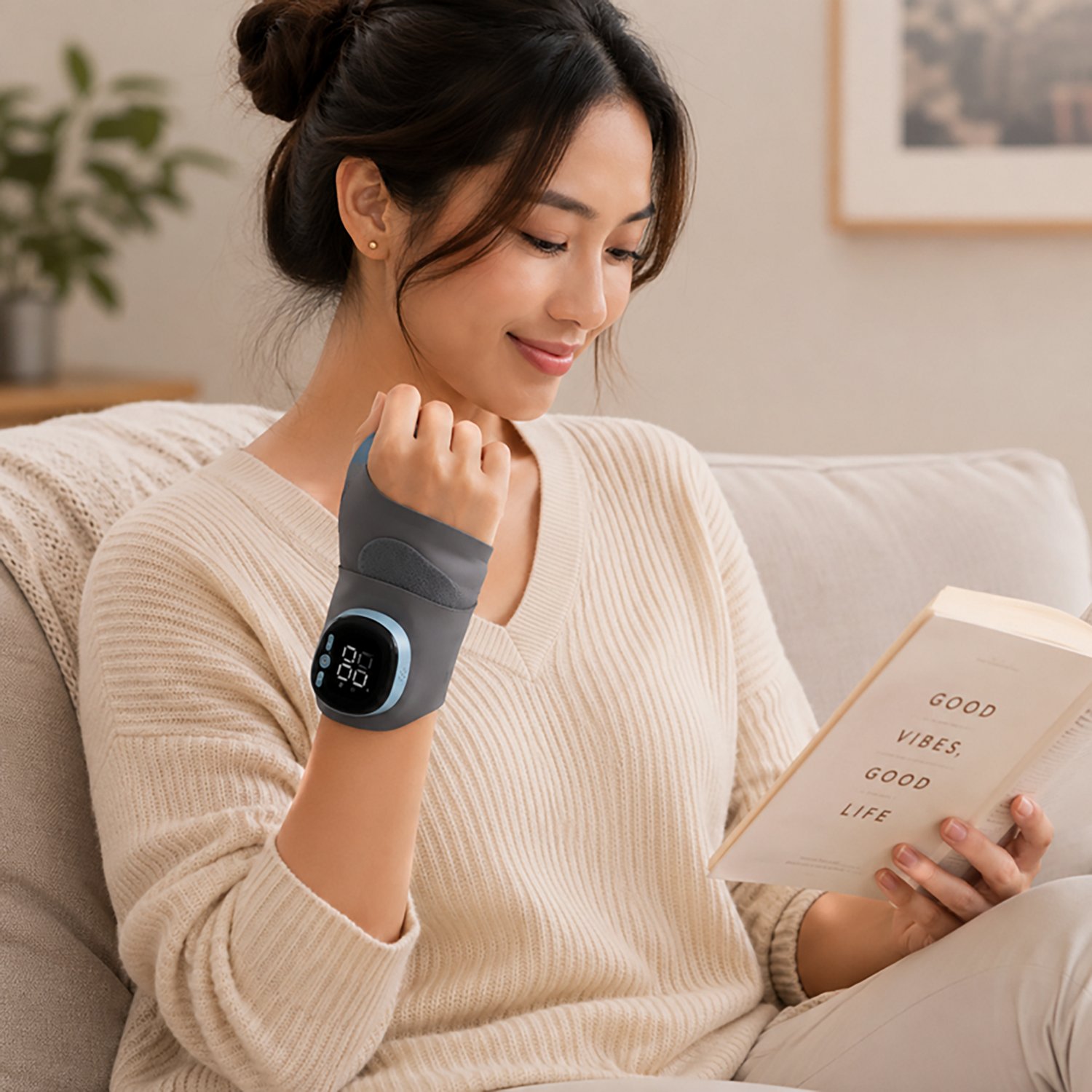 Pursonic Wireless Electric Wrist Massager