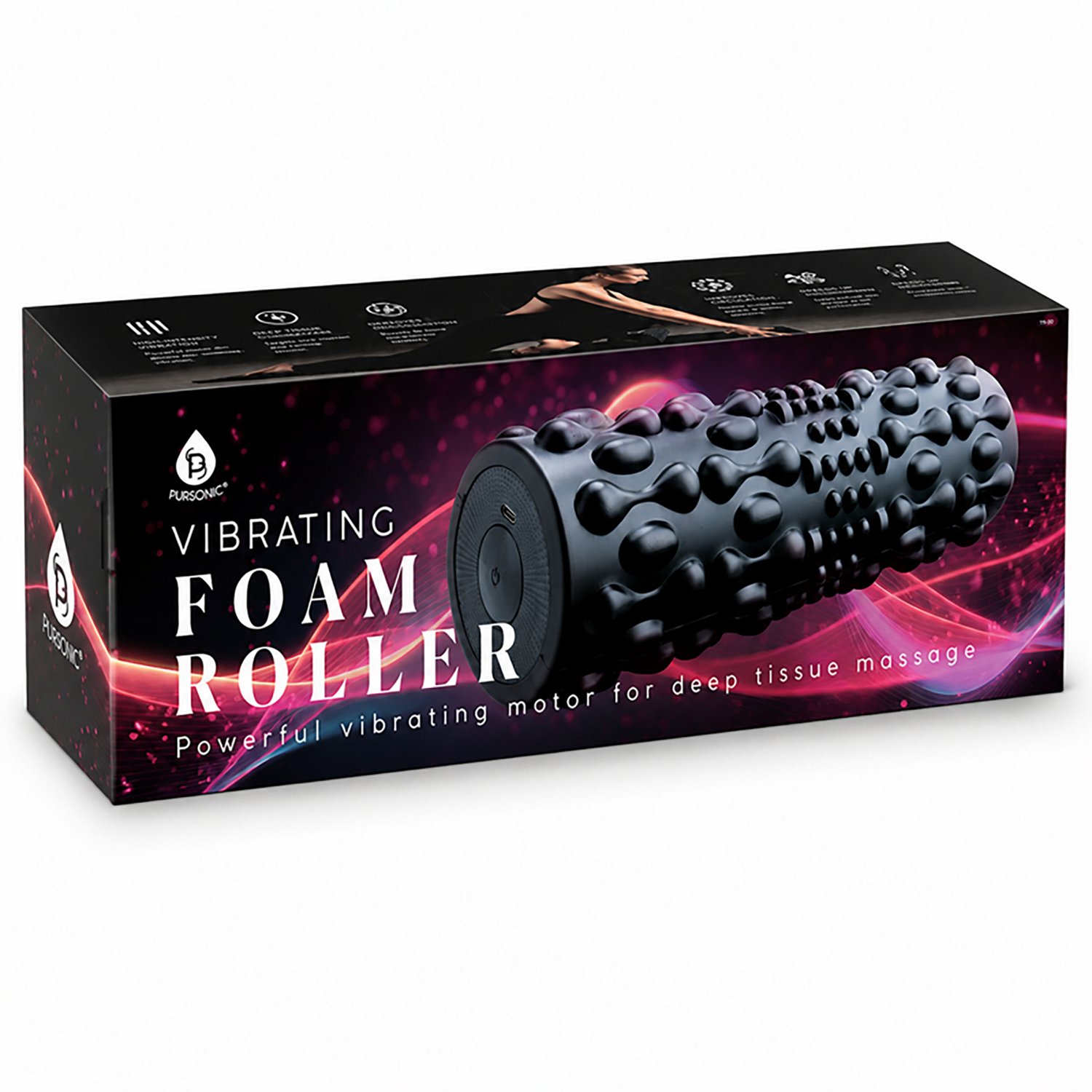 Pursonic FlexiPulse High-Intensity Vibrating Foam Roller