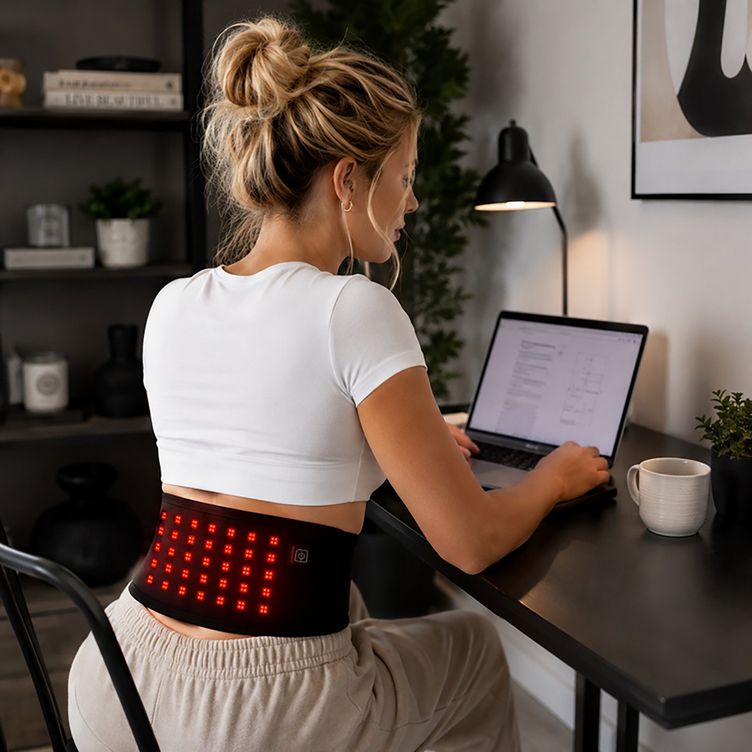 Pursonic Red Light Therapy Back Wrap - view number 3