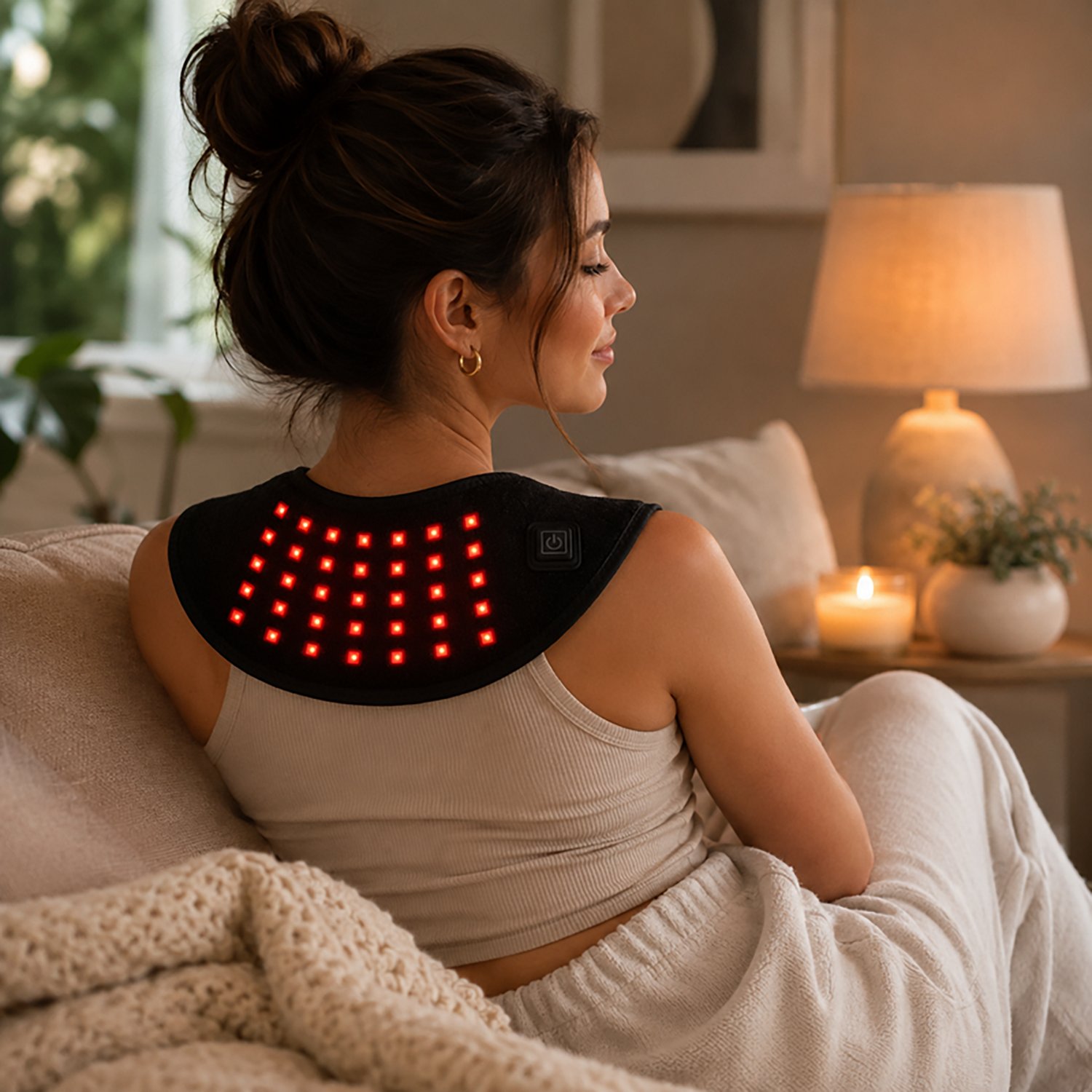 Pursonic Red Light Therapy Neck Pack Wrap - view number 2