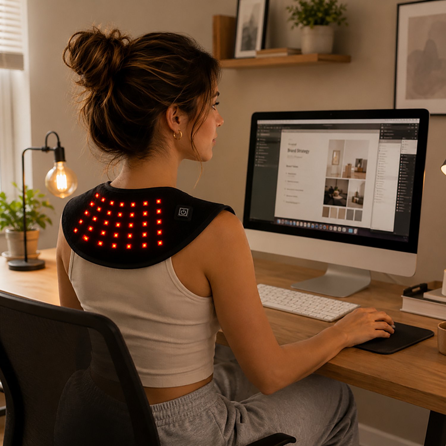 Pursonic Red Light Therapy Neck Pack Wrap - view number 3
