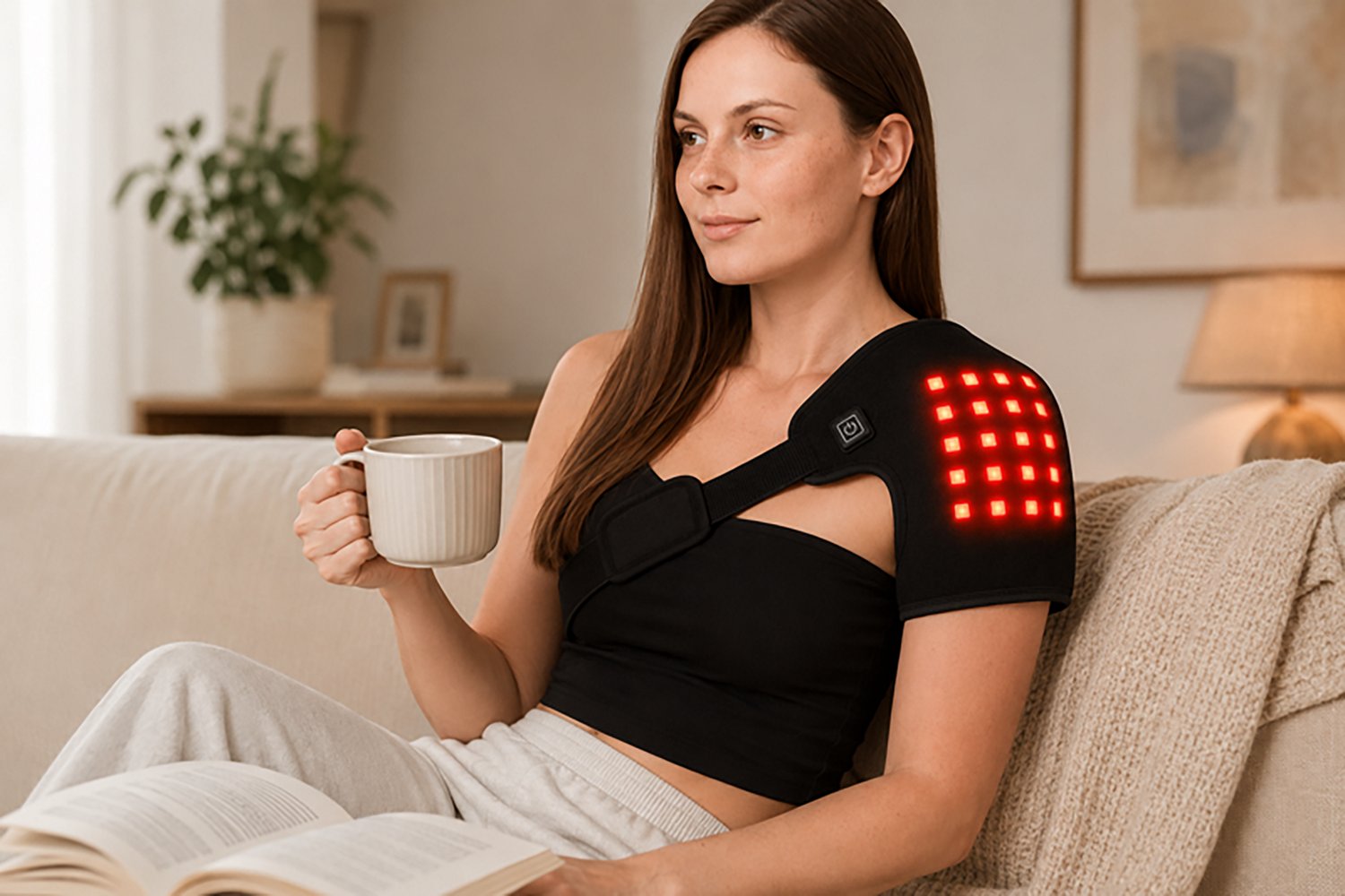Pursonic Red Light Therapy Shoulder Pad - view number 3