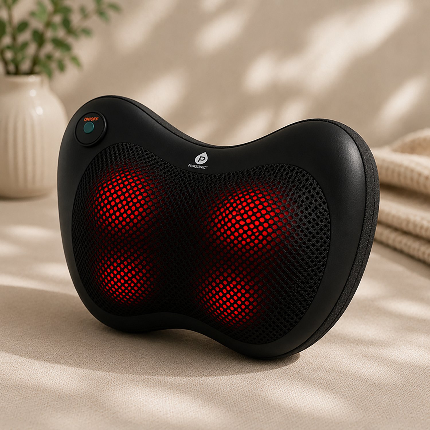 Pursonic HMG410 Shiatsu Heating Neck and Back Massager