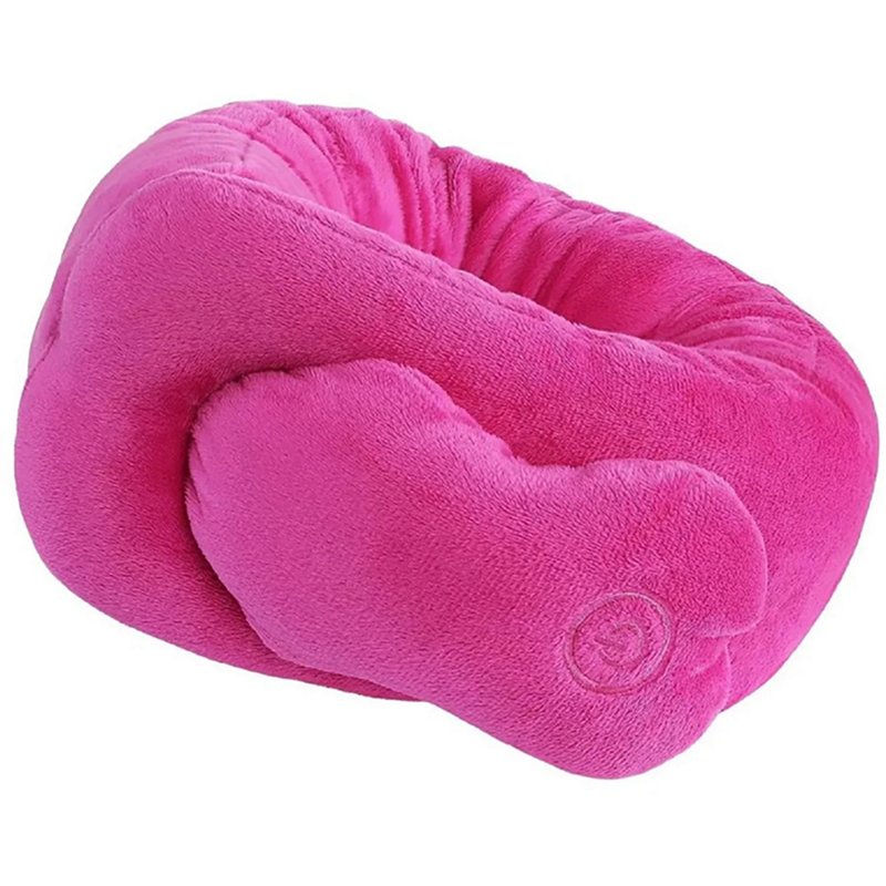 Pursonic Portable Neck & Shoulder Adjustable Massaging Wrap - Pink