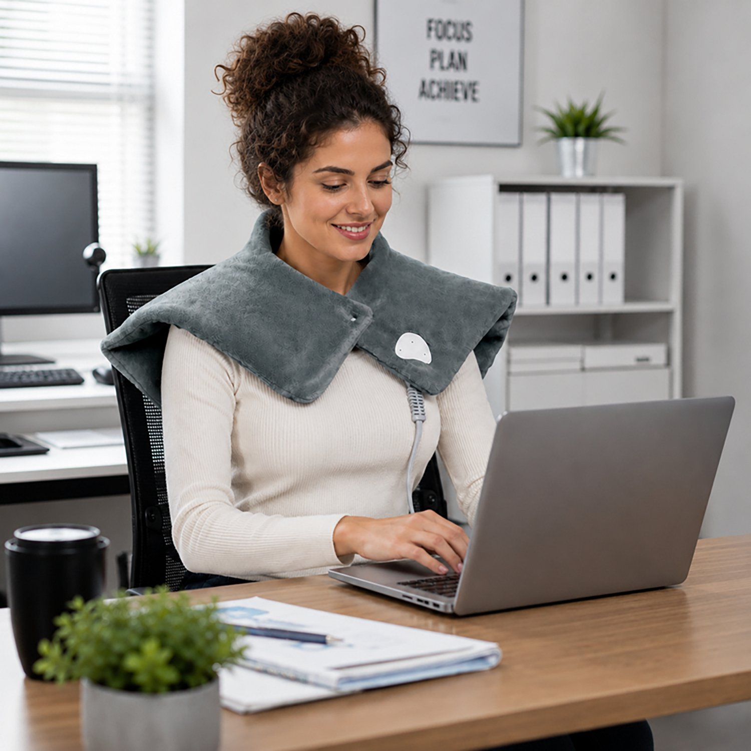 Pursonic Electric Neck and Shoulder Heating Pad - view number 3