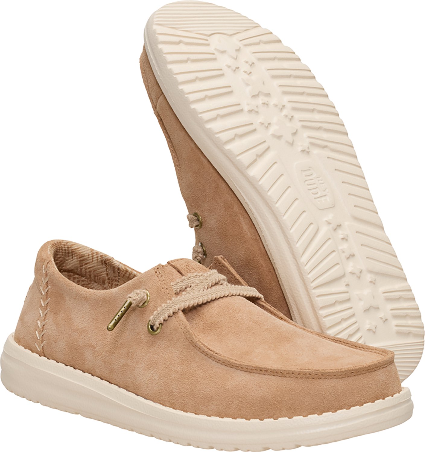 HEYDUDE Women's Wendy Craft Suede Shoe