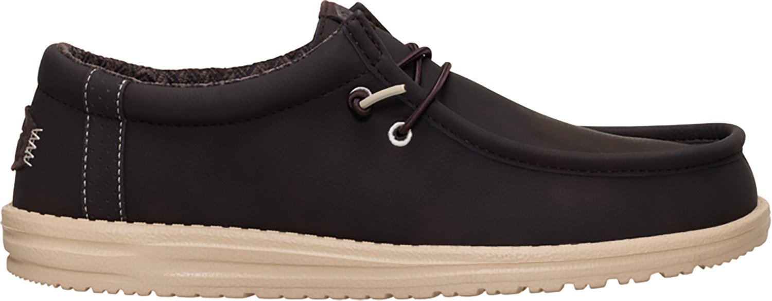 HEYDUDE Men's Wally Classic Leather Shoes