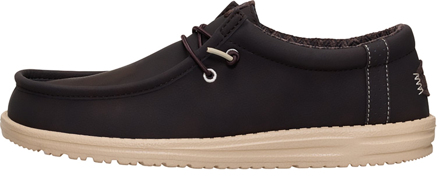 HEYDUDE Men's Wally Classic Leather Shoes