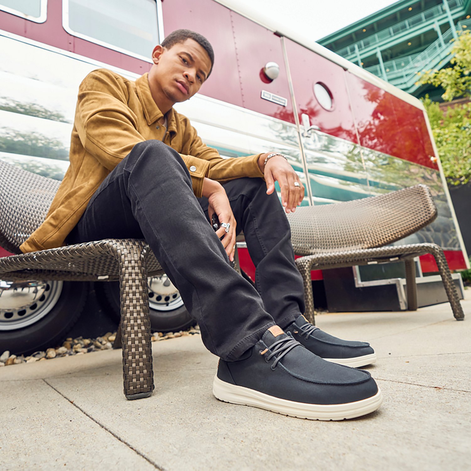 HEYDUDE Men's Paul Canvas Shoes - view number 7