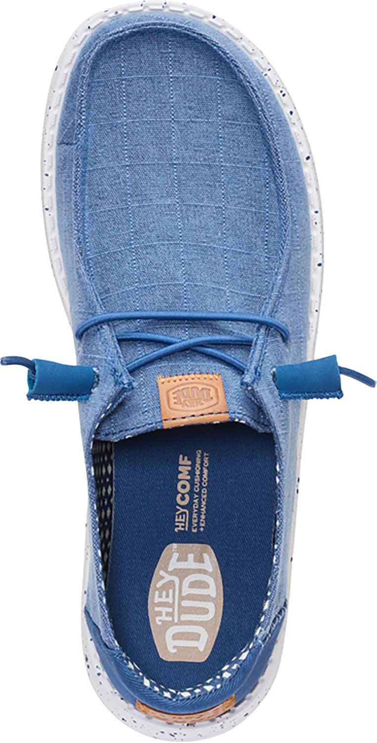 HEYDUDE Women's Wendy Core Chambray Shoes - view number 5