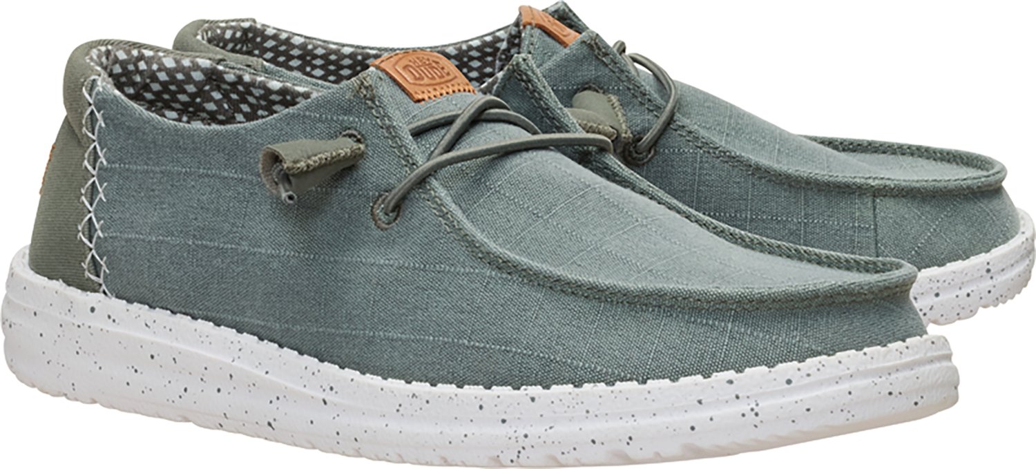 HEYDUDE Women's Wendy Core Chambray Shoes - view number 3