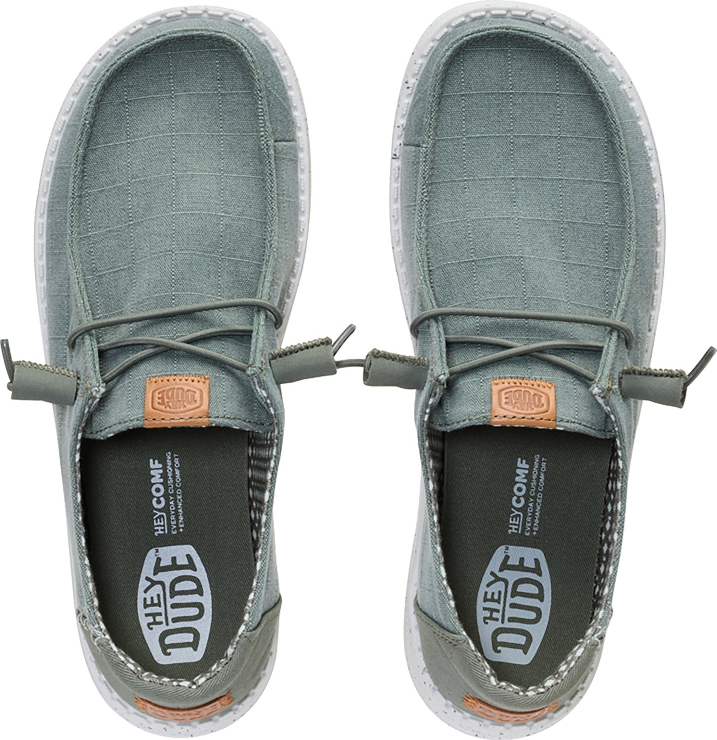 HEYDUDE Women's Wendy Core Chambray Shoes - view number 5